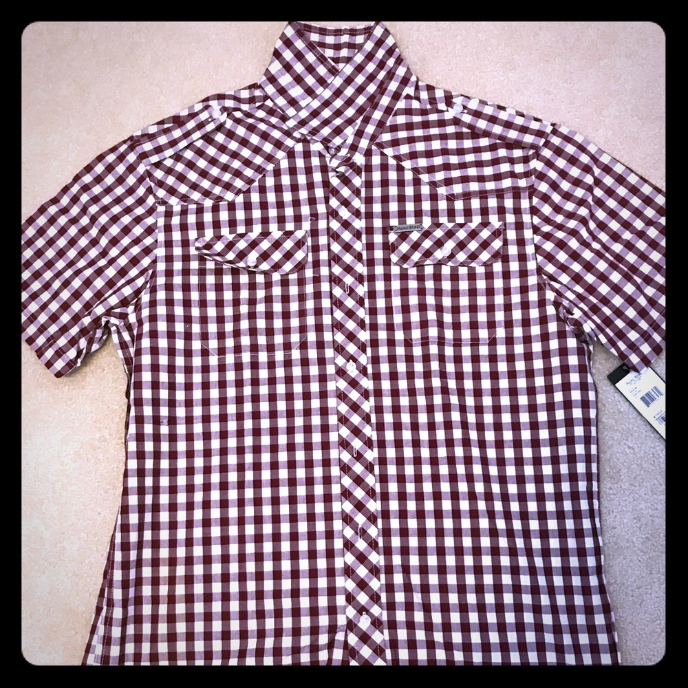 Marc ecko button up shirt